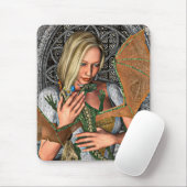 Tapis De Souris Princesse et Dragon (Avec souris)