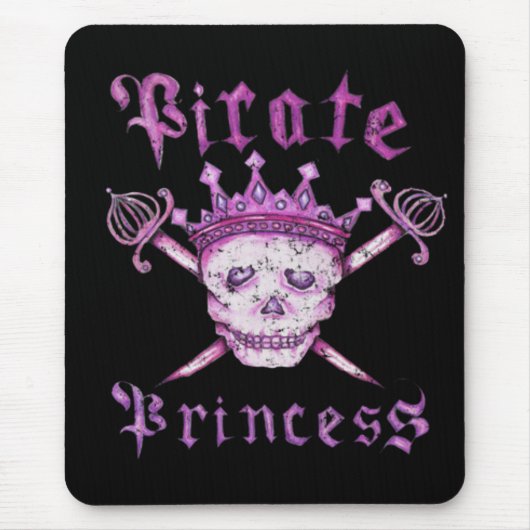 Tapis De Souris Princesse Mousepad de pirate (Devant)