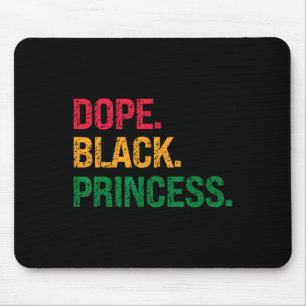 Tapis De Souris Princesse noire de la drogue Histoire noire Junete