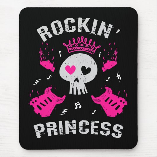 Tapis De Souris Princesse Rockin (Devant)