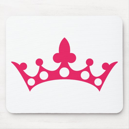 Tapis De Souris Princesse Rose Tiara (Devant)