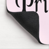 Tapis De Souris Princesse Texte avec Couronne (Coin)