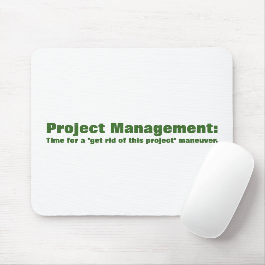 Tapis De Souris Principles of project management (Avec souris)