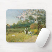 Tapis De Souris Printemps (Avec souris)