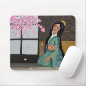 Tapis De Souris Printemps au Japon (Avec souris)