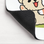 Tapis De Souris Printemps dans la laideur - Illustration de chien (Coin)