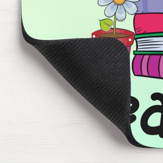Tapis De Souris Printemps En Lecture (Coin)