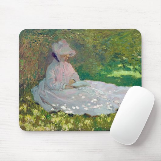 Tapis De Souris Printemps, Monet (Avec souris)