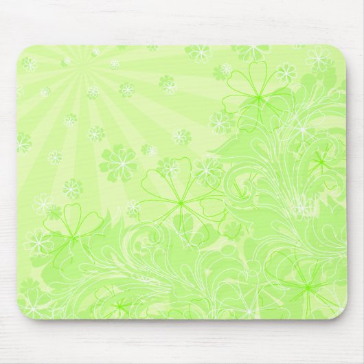 Tapis De Souris printemps vert (Devant)
