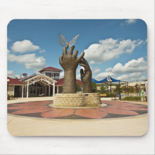 Tapis De Souris Prise de la sculpture en vol