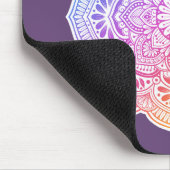 Tapis De Souris Prism Flower Mandala Mousepad (Coin)