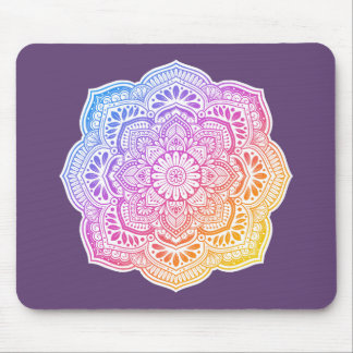 Tapis De Souris Prism Flower Mandala Mousepad
