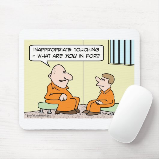 Tapis De Souris prison émouvante inadéquate (Avec souris)