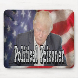 Tapis De Souris Prisonnier politique de Trump