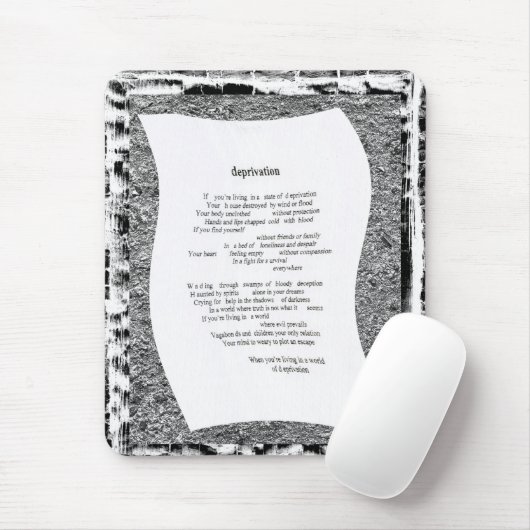 Tapis De Souris Privation (Avec souris)