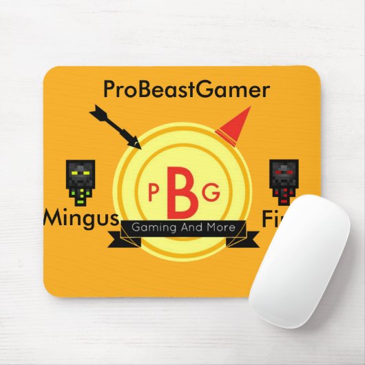 Tapis De Souris ProBeastGamer MousePad (Avec souris)