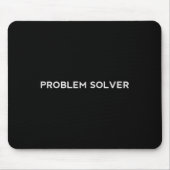 Tapis De Souris Problem Solver Sitive Attitude Action Entrepreneur (Devant)