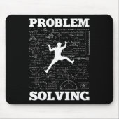 Tapis De Souris Problem Solving Climber Rock Climbing Bouldering P (Devant)