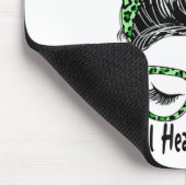 Tapis De Souris Problèmes de santé mentale Bun Sensibilisation à l (Coin)