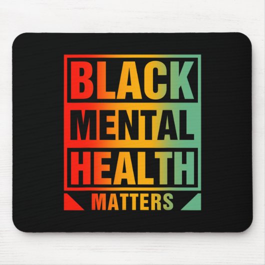 Tapis De Souris Problèmes de santé mentale Conseiller pour le cerv (Devant)