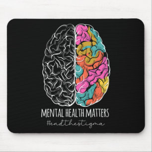 Tapis De Souris Problèmes de santé mentale de la stigmatisation Se
