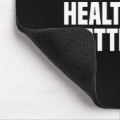 Tapis De Souris Problèmes de santé Ruban vert Sensibilisation en s (Coin)