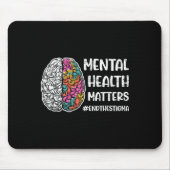 Tapis De Souris Problèmes mentaux (Devant)