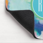 Tapis De Souris Procès du monogramme | et lumineux bien aéré (Coin)