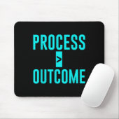 Tapis De Souris Process Greater Than Outcome Growth Mindset Motiva (Avec souris)