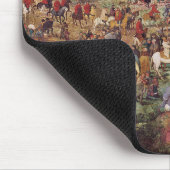 Tapis De Souris Procession au Calvaire, Pieter Bruegel (Coin)
