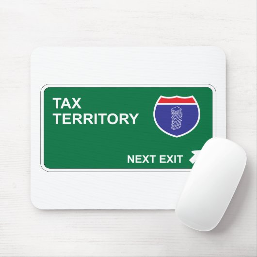 Tapis De Souris Prochaine sortie d'impôts (Avec souris)