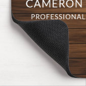 Tapis De Souris Procrastinateur Personnalisé avec Panneaux de Bois (Coin)