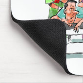 Tapis De Souris Proctologue Perd Téléphone Drôle (Coin)