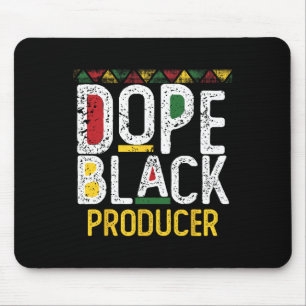 Tapis De Souris Producteur noir de drogue Mois de l'histoire des N