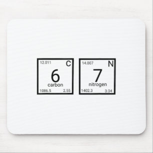 Tapis De Souris Prof de chimie drôle 67 mème humour de nerd tablea