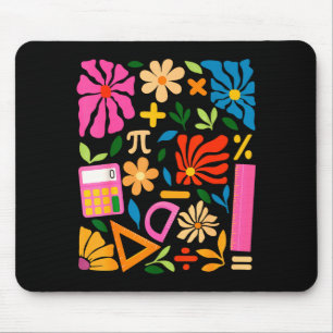Tapis De Souris Prof de maths Mathématiques Jour de Pi Boho Floral