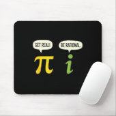 Tapis De Souris Prof Math Pi Soyez Réel Soyez Rationnel Drôle Math (Avec souris)