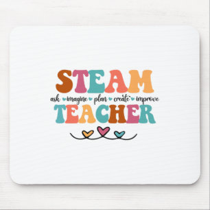 Tapis De Souris Prof Steam Squad enseignant élémentaire Steam Ense