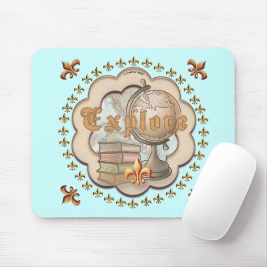 Tapis De Souris Professeur à l'école (Avec souris)