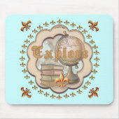 Tapis De Souris Professeur à l'école (Devant)