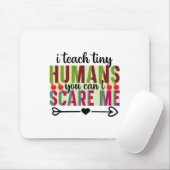 Tapis De Souris Professeur Art I Enseigner Minuscules Humains (Avec souris)