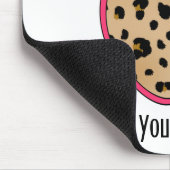 Tapis De Souris Professeur d'Apple d'empreinte de léopard (Coin)