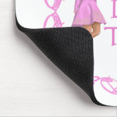 Tapis De Souris Professeur de danse step Irlandaise - Rose (Coin)