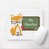 Tapis De Souris Professeur de Fox au tableau (Avec souris)
