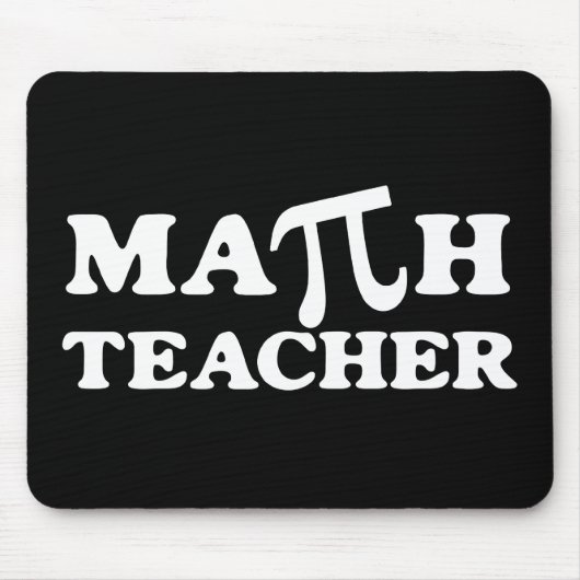 Tapis De Souris Professeur de mathématiques (Devant)