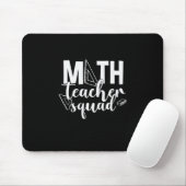 Tapis De Souris Professeur de mathématiques Équipe d'enseignants d (Avec souris)
