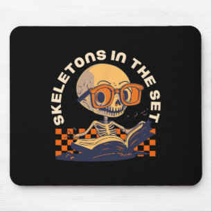 Tapis De Souris Professeur de mathématiques Halloween Comstume d'a