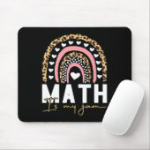 Tapis De Souris Professeur de mathématiques - Math is My Jam Retou (Avec souris)