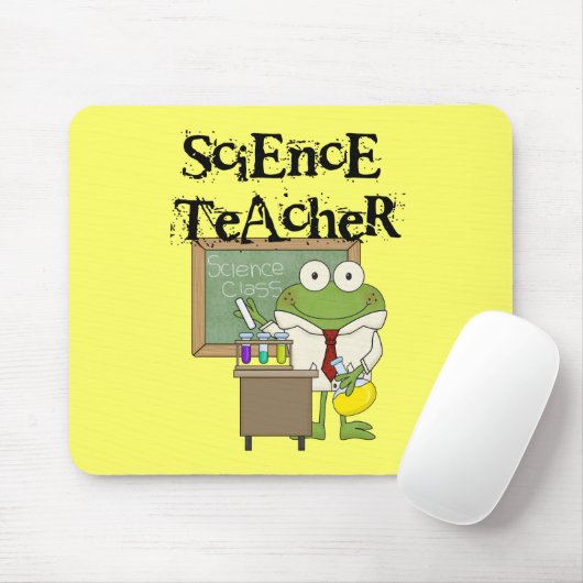 Tapis De Souris Professeur de Sciences de grenouille (Avec souris)