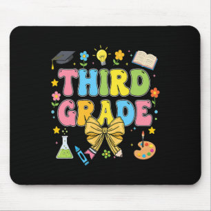 Tapis De Souris Professeur de troisième année Enfants Coquette Cra